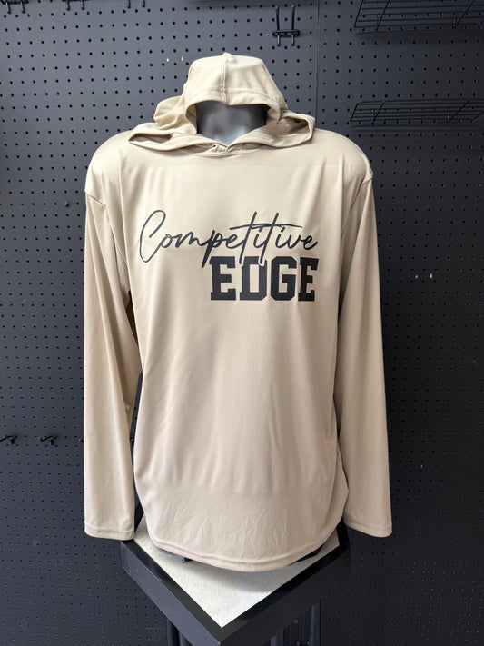 SAND CE LONG SLEEVE HOODED TEE