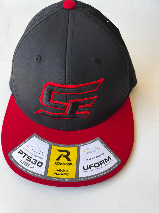 Black/Red CE Hat