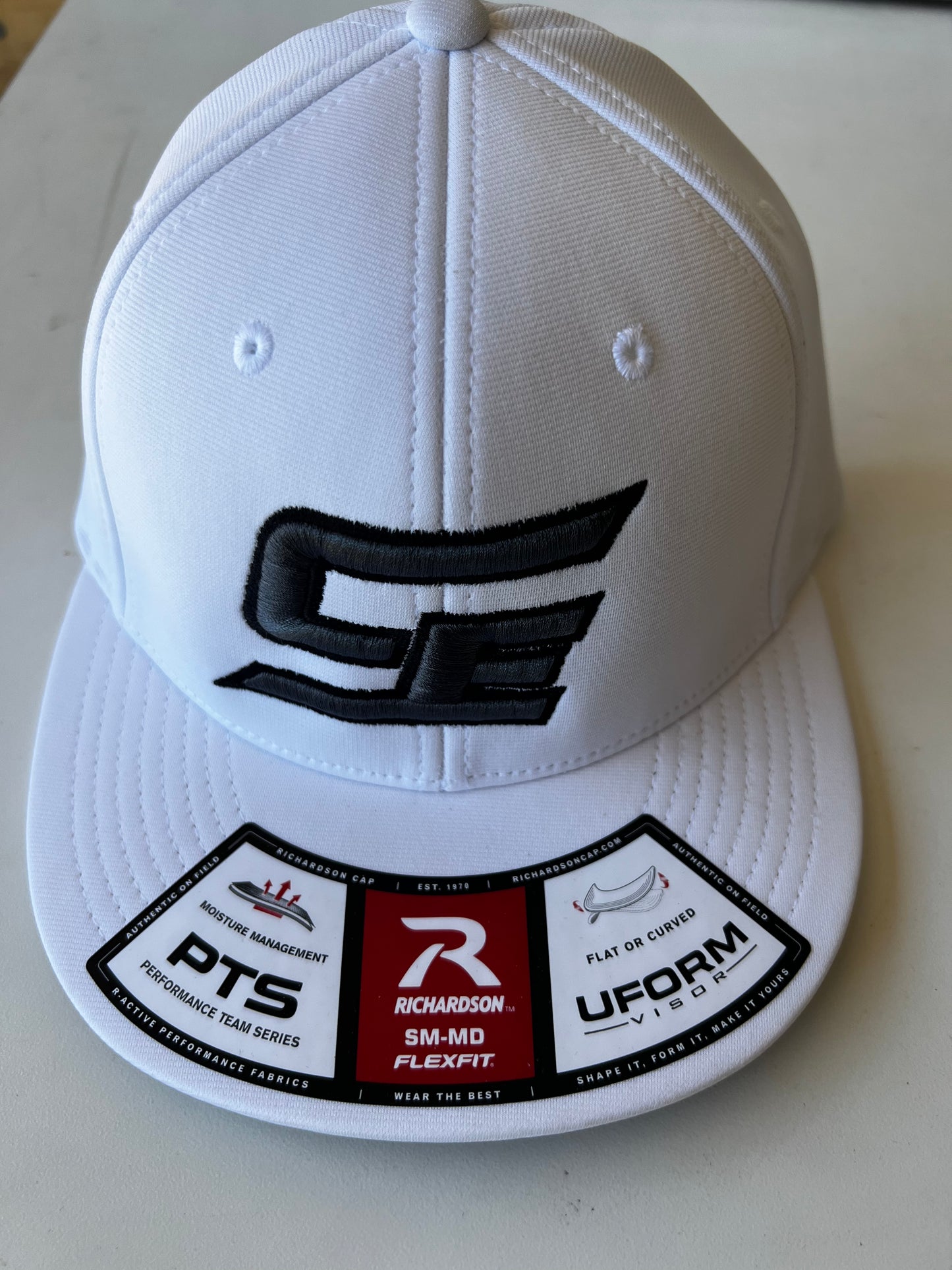 White CE Hat