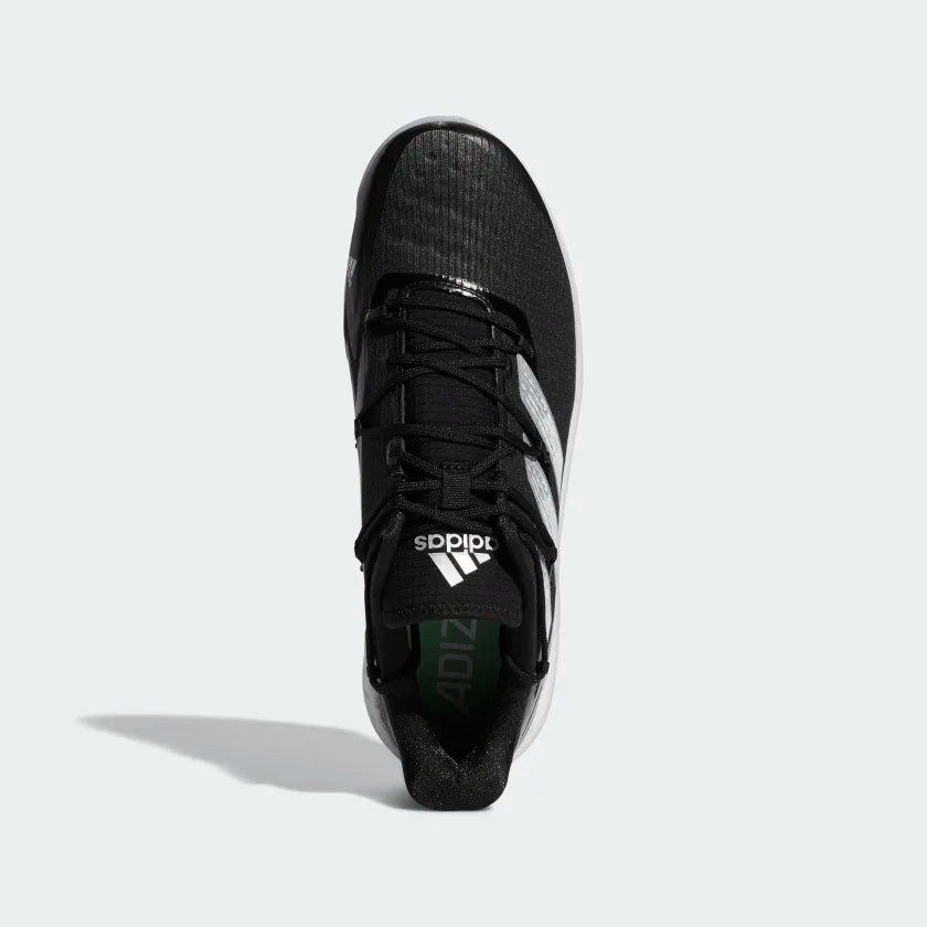 BLACK ADIZERO AFTERBURNER 8 TURF SHOES