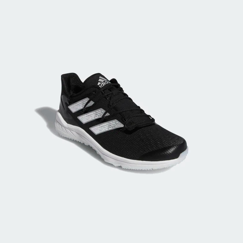 BLACK ADIZERO AFTERBURNER 8 TURF SHOES